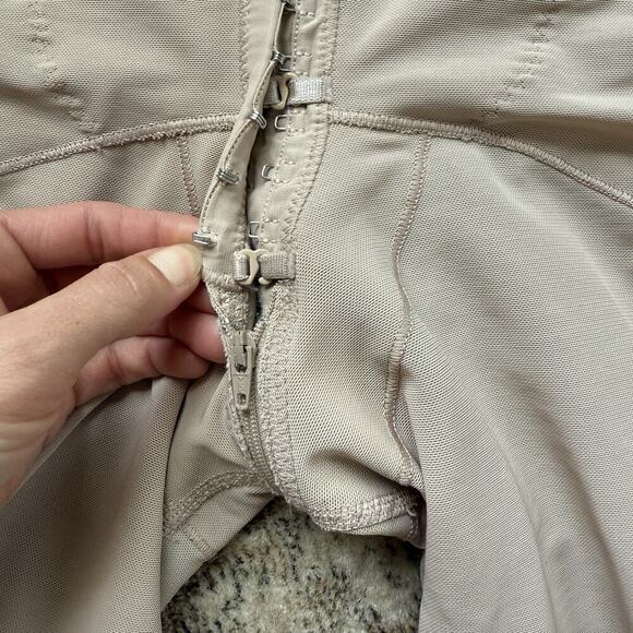 Fajitex Shapewear Faja Short Media Pierna Espalda Alta Broche Centro XXL Nude - Picture 10 of 16